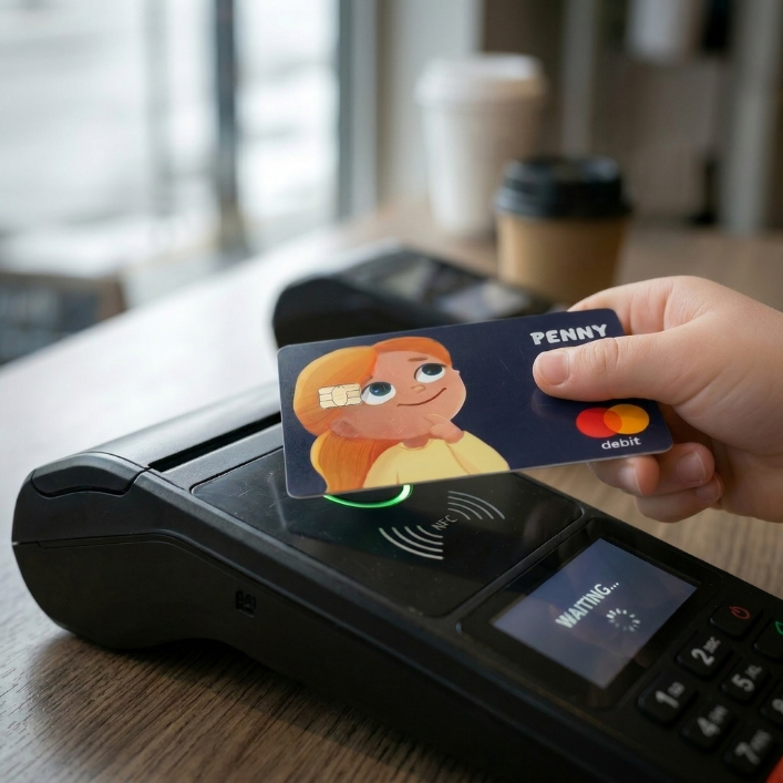 They unlock a real debit card